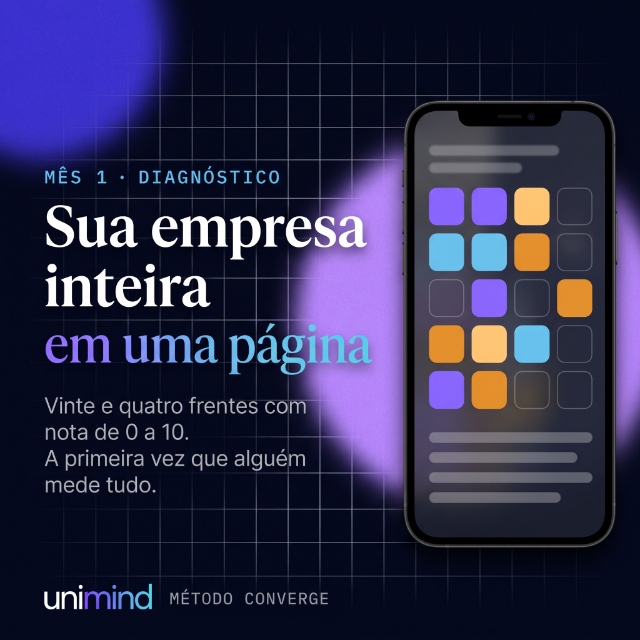 Tela 1 do programa Unimind
