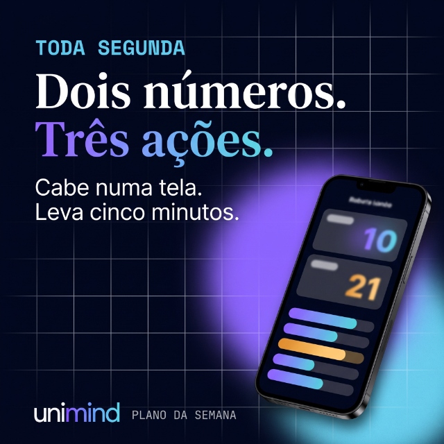 Tela 3 do programa Unimind